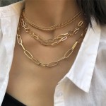 Arihant Stunning Gold Plated Multi Layered Necklace Jewellery For Women