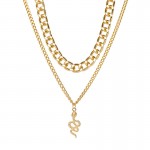 Arihant Jewellery For Women Gold Plated Layered Necklace