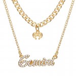 Arihant Jewellery For Women Gold Plated Gemini Layered Necklace