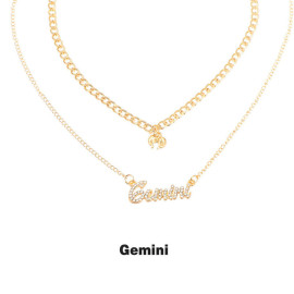 Arihant Jewellery For Women Gold Plated Gemini Layered Necklace