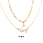 Arihant Jewellery For Women Gold Plated Virgo Layered Necklace