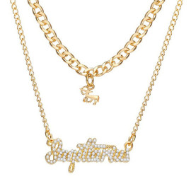 Arihant Jewellery For Women Gold Plated Sagittarius Layered Necklace