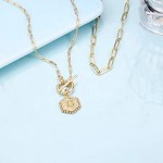 Arihant Jewellery For Women Gold Plated Alphabetical "G" Layered Necklace