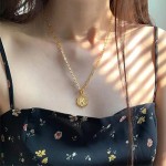 Arihant Jewellery For Women Gold Plated Alphabetical "K" Layered Necklace