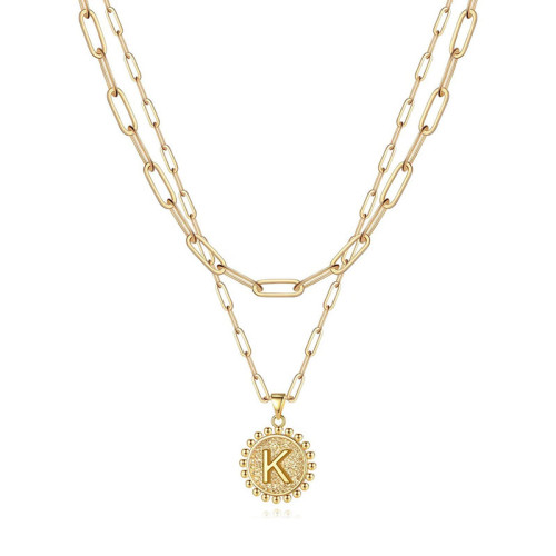 Arihant Jewellery For Women Gold Plated Alphabetic...
