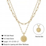 Arihant Jewellery For Women Gold Plated Alphabetical "O" Layered Necklace