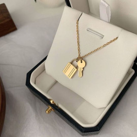 Arihant Jewellery For Women Gold Plated Lock-Key Necklace