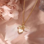 Arihant Jewellery For Women Gold-Toned Gold Plated Heart inspired Necklace