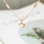Arihant Stainless Steel Rose Gold Plated Heart themed Contemporary Pendant