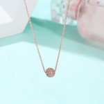 Arihant Rose Gold Plated Stainless Steel Contemporary Spherical Pendant