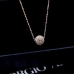 Arihant Rose Gold Plated Stainless Steel Contemporary Spherical Pendant