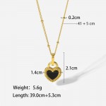 Arihant Gold Plated Korean Dual Hearts Beautiful Long Pendant