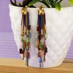 Arihant Multicoloured Handcrafted Contemporary Tassel Earrings 35145