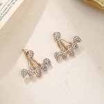 Arihant Gold Plated Stunning Korean Leaf Themed Stud Earrings