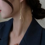 Arihant Gold Plated Beautiful Korean Hanging Drops Drop Earrings