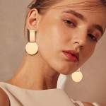 Arihant Gold Plated Trending Korean Quirky Style Drop Earrings