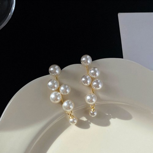 Arihant Gold Plated Amazing Korean Pearl Drop Earrings