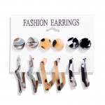 Arihant Trendy Silver Plated 6 Pair of Earrings For Women/Girls PC-ERG-195