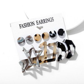 Arihant Trendy Silver Plated 6 Pair of Earrings For Women/Girls PC-ERG-195