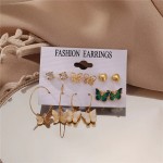 Arihant Jewellery For Women Gold Plated Earrings Combo 8619