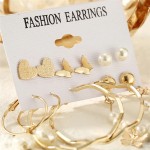 Arihant Jewellery For Women Gold-Toned Gold Plated Earrings Combo 8628