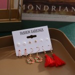 Arihant Stylish Pearl Gold Plated Jewellery For Women Earrings Combo 8633