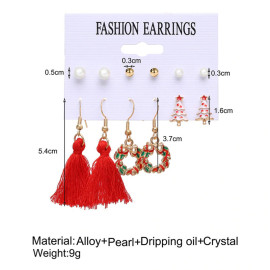 Arihant Stylish Pearl Gold Plated Jewellery For Women Earrings Combo 8633