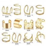Arihant Jewellery For Women Gold Plated Earcuffs Combo