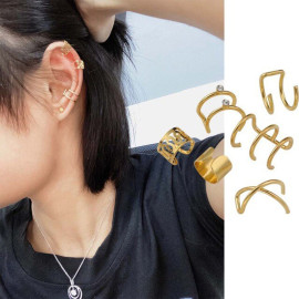 Arihant Jewellery For Women Gold Plated Earcuffs Combo