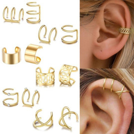 Arihant Jewellery For Women Gold Plated Earcuffs Combo