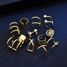 Arihant Jewellery For Women Gold Plated Earcuffs Combo