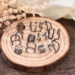 Arihant Jewellery For Women Black Plated Earcuffs Combo