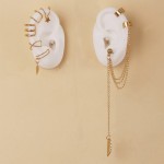 Arihant Jewellery For Women Gold Plated Earcuffs Combo
