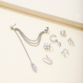 Arihant Jewellery For Women Silver Plated Earcuffs Combo