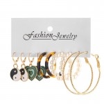 Arihant Jewellery For Women Gold-Plated Gold Toned Drop Earrings