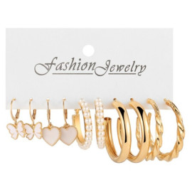 Arihant Jewellery For Women Gold Toned Gold-Plated Drop Earrings
