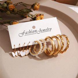 Arihant Jewellery For Women Gold Toned Gold-Plated Drop Earrings