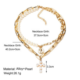 Arihant Jewellery For Women Gold Plated Layered Necklace Combos