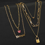 Arihant Jewellery For Women Gold Plated Layered Necklace Combos