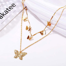 Arihant Jewellery For Women Gold Plated Layered Necklace Combos