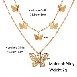 Arihant Jewellery For Women Gold Plated Layered Necklace Combos
