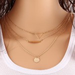 Arihant Jewellery For Women Gold Plated Layered Necklace Combos