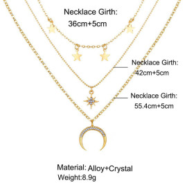 Arihant Jewellery For Women Gold Plated Layered Necklace Combos
