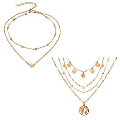 Arihant Jewellery For Women Gold-Plated Layered Ne...