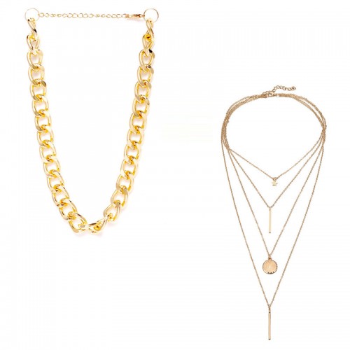 Arihant Jewellery For Women Gold-Plated Layered Ne...