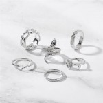 Arihant Jewellery For Women Silver Plated Rings Combo