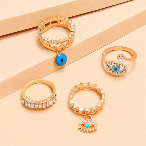 Arihant Jewellery For Women Gold Plated Rings Combo