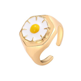 Arihant Jewellery For Women Gold Plated Multicolor Rings Set of 4