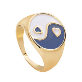 Arihant Jewellery For Women Gold Plated Multicolor Rings Set of 3