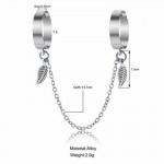 Arihant Jewellery For Women Silver-Toned Silver Plated Leaf inspired Chain Rings Set